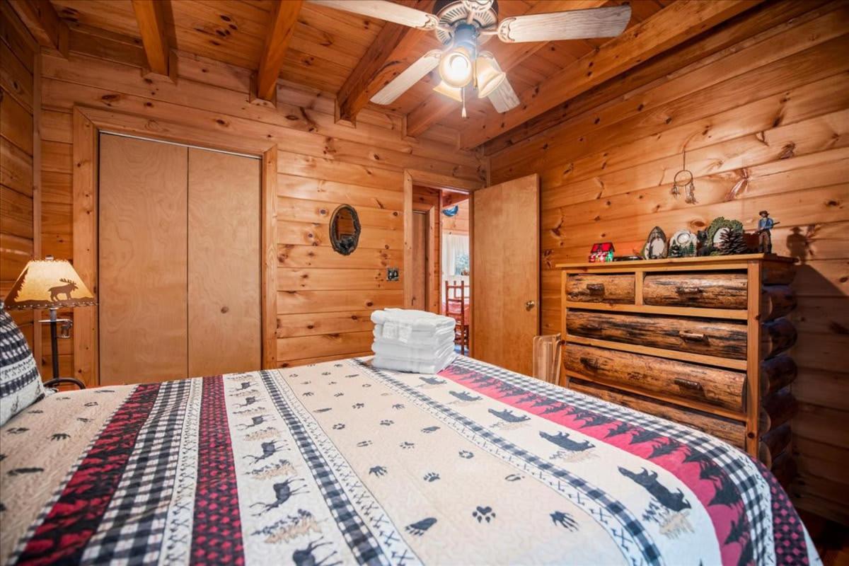 Cozy Cabin Beside Briar Creek, Fire Pit, Wifi Villa Ellijay Bagian luar foto